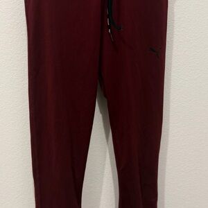 Puma Woman’s Burgundy Slim Jogger Pants